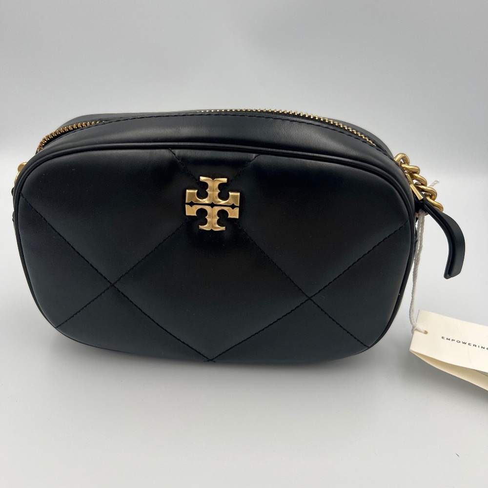 TORY BURCH KIRA DIAMOND QUILT CAMERA BAG NWT